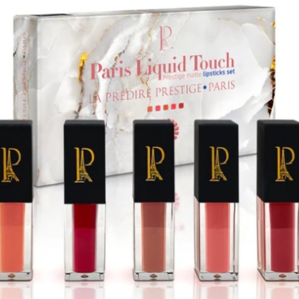 Paris Liquid Touch Prestige Matte Lipsticks Set